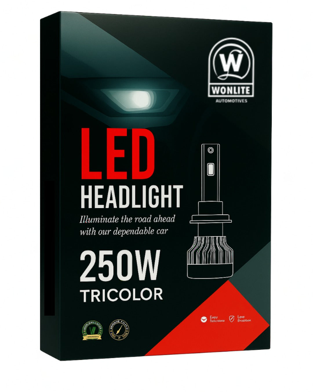 Car LED Tricolor 250 Watt