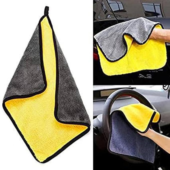 Microfiber Towel for Car Cleaning 500 GSM 40x60 (Assorted Colours)