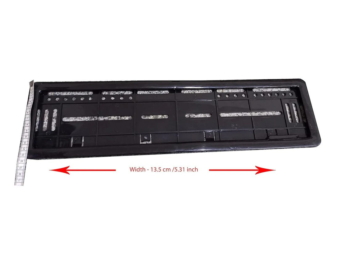 All Car Number Plate Frame For HSRP Number Protection Plate frame Car Number Plate (Plastic 50 cm x 15 cm)